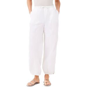Nic+Zoe Womens Poplin Parachute Ankle Pant
